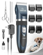 oneisall Dog Shaver Clippers Low Noise Rechargeable Cordless Electric Quiet Hair Clippers Set for Dogs Cats Pets - DSP Warehouse