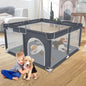 Pet Puppy Dog Playpen, Small Dog Play Pen Indoors/Outdoor, Sturdy Safety Dogs/Cats Tent Crates Cage with Thickened Fabric, Exercise Play Pet Kennel, High-Strength Nylon Wire Mesh, 50x50x25.59”