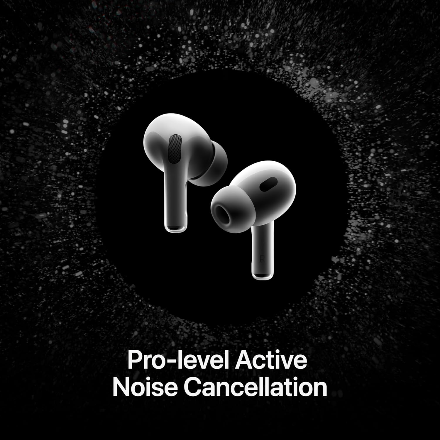 Apple AirPods Pro 2 Wireless Earbuds, Bluetooth Headphones, Active Noise Cancellation, Hearing Aid Feature, Transparency, Personalized Spatial Audio, High-Fidelity Sound, H2 Chip, USB-C Charging - DSP Warehouse